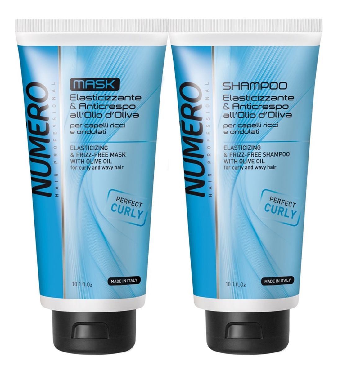 Zestaw do pielęgnacji włosów uelastyczniajacy z oliwą z oliwek maska + szampon