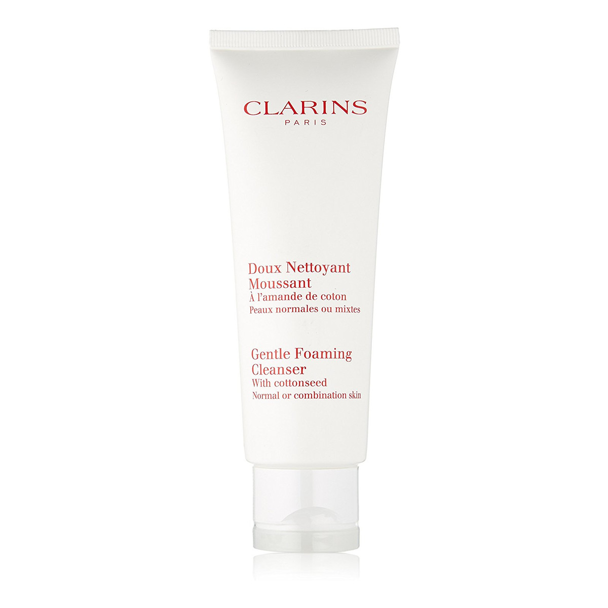 Clarins Gentle Foaming Cleanser With Cottonseed Łagodna pianka do demakijażu cera normalna i mieszana 125ml
