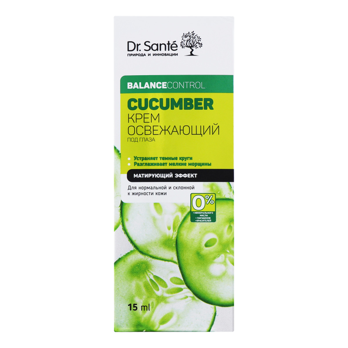 Dr. Sante Krem Pod Oczy Orzeźwiający Cucumber 15ml
