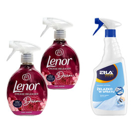 Żelazko w sprayu 2x500ml Ruby Jasmine + Erla 750ml