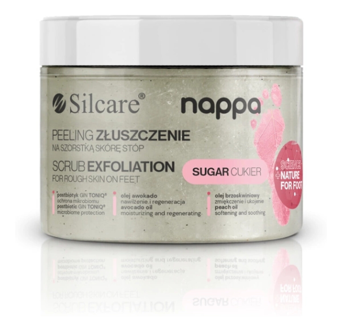 Naturalny peeling złuszczający na szorstką skórę