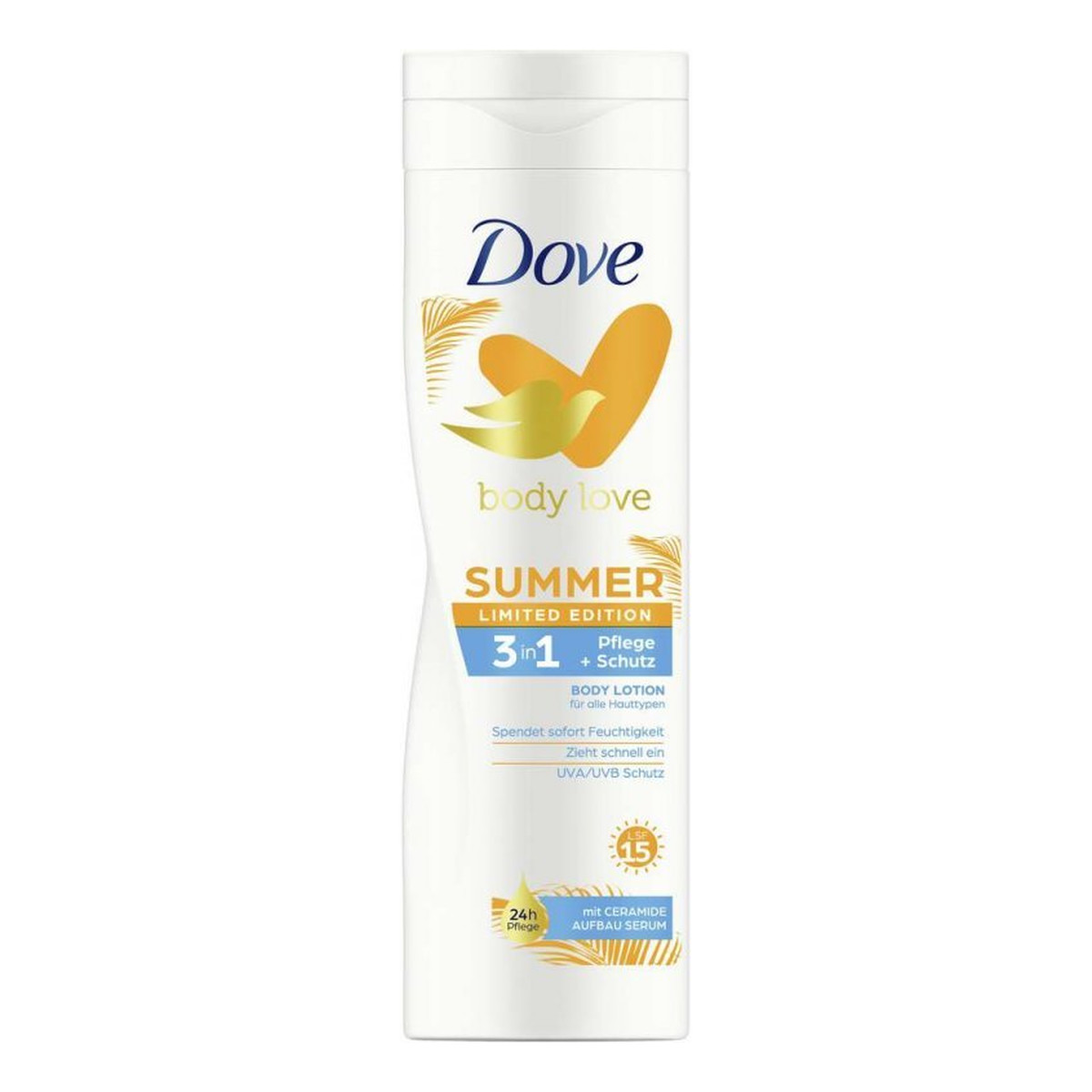 Dove Body Love Summer Balsam do Ciała 3w1 z Filtrami LSF 15 250ml