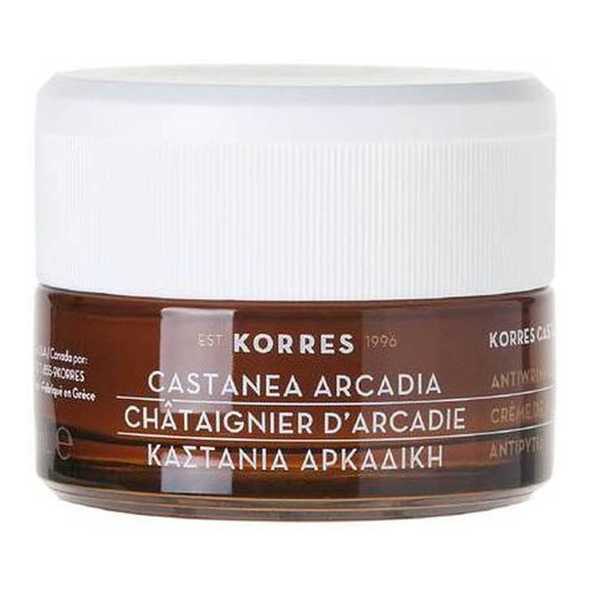Korres Castanea Arcadia krem do twarzy na noc dla każdego rodzaju cery 40ml