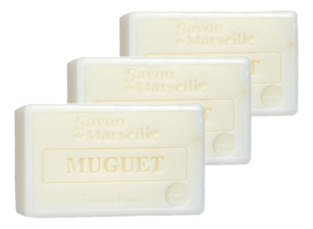 Mydło marsylskie Konwalia 3x100g