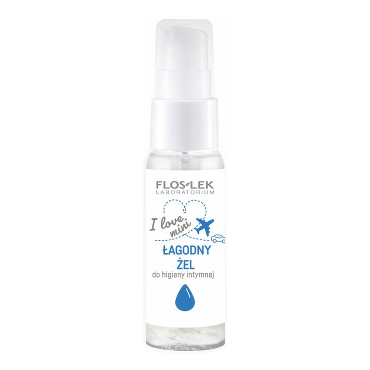 FlosLek I Love mini Łagodny żel do higieny intymnej 30ml