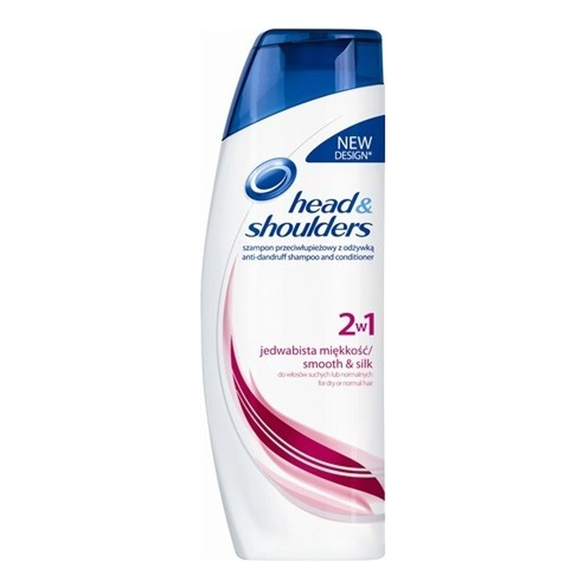 Head&Shoulders Smooth & Silky Szampon Przeciwłupieżowy 2 w 1 Jedwabista Miękkość 400ml