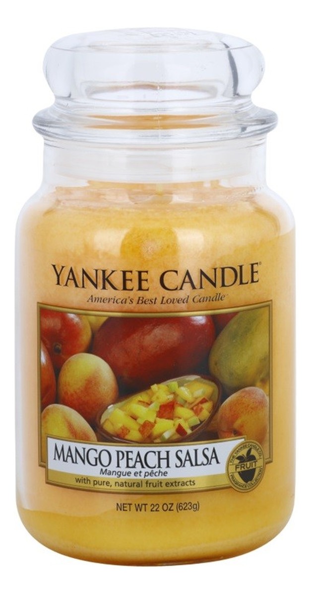 duża świeczka zapachowa Mango Peach Salsa