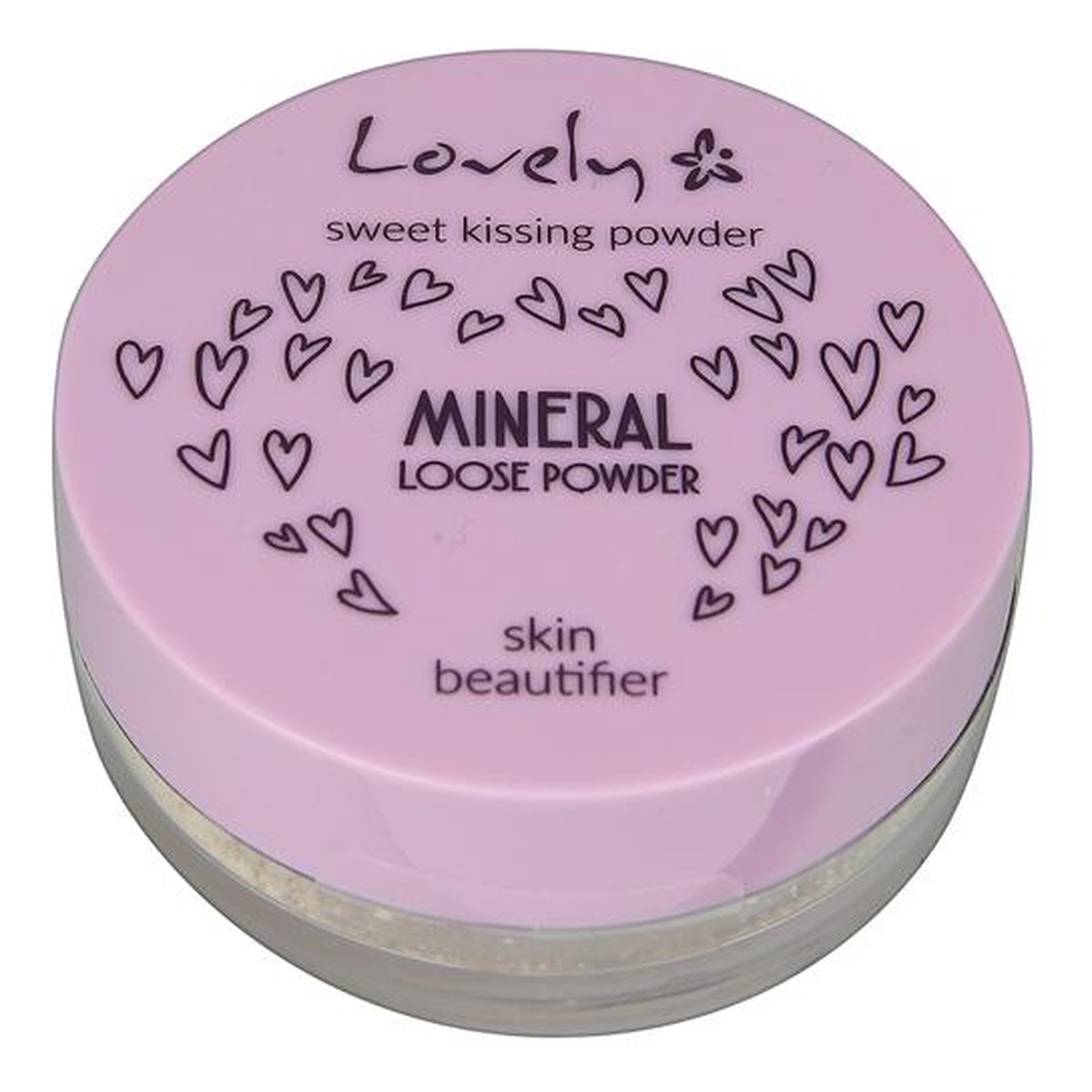 Lovely Mineral Loose Powder Transparentny Sypki Puder Silnie Matujący Do Twarzy 5g