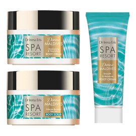 Peeling solny 230g + Balsam 200ml + Krem do stóp 75ml