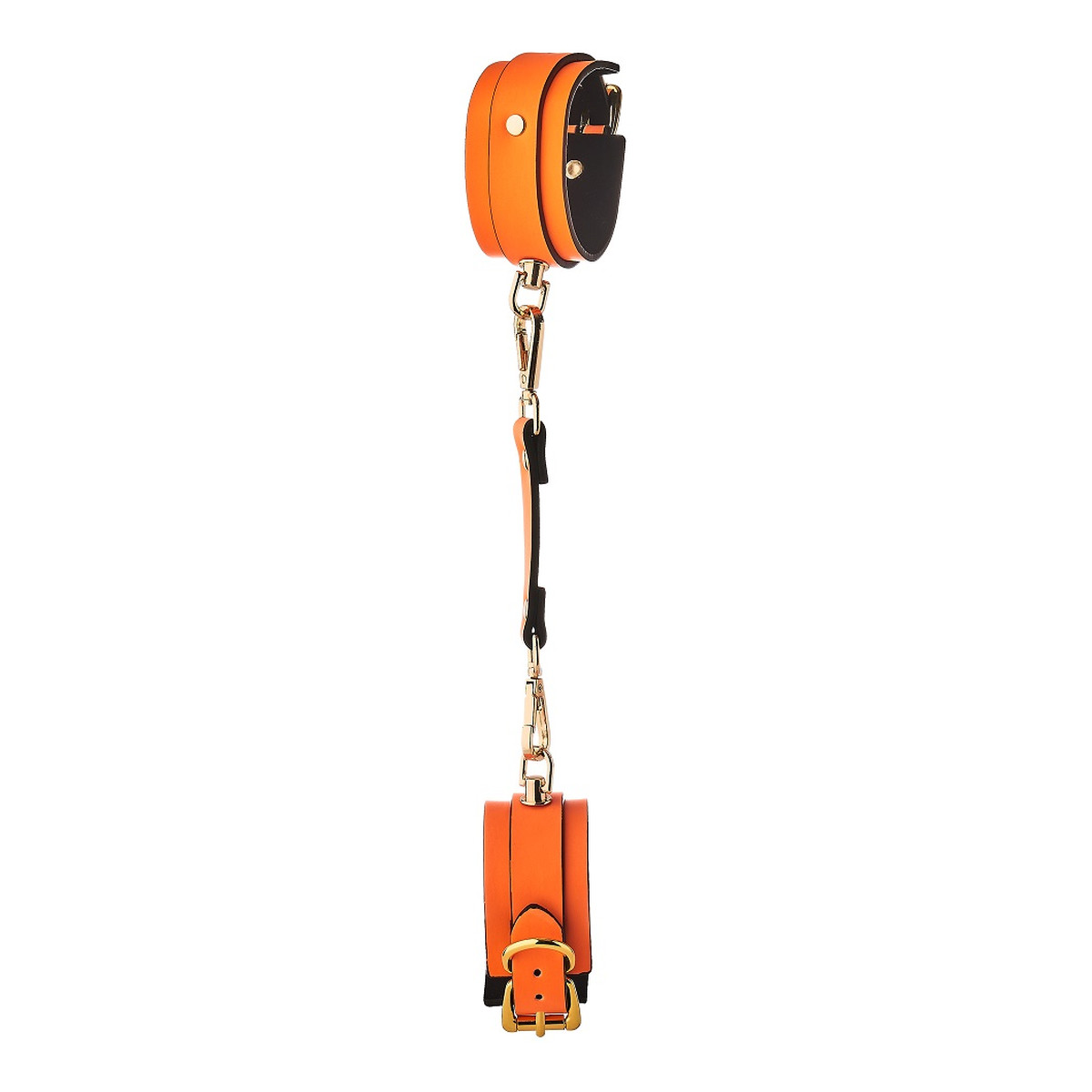 Dream Toys Radiant handcuff kajdanki świecące w ciemności orange