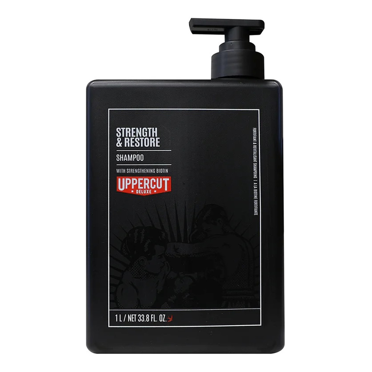 Uppercut Strength restore shampoo wzmacniający szampon do włosów 1000ml