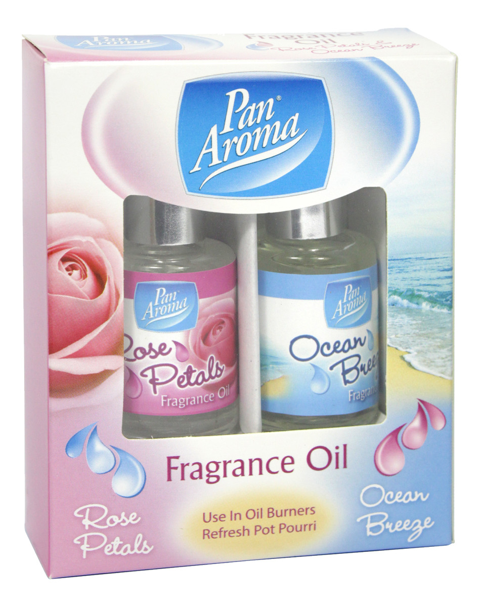 Fragrance Oil Olejek zapachowy Rose Petals & Ocean Breeze 2x10ml.