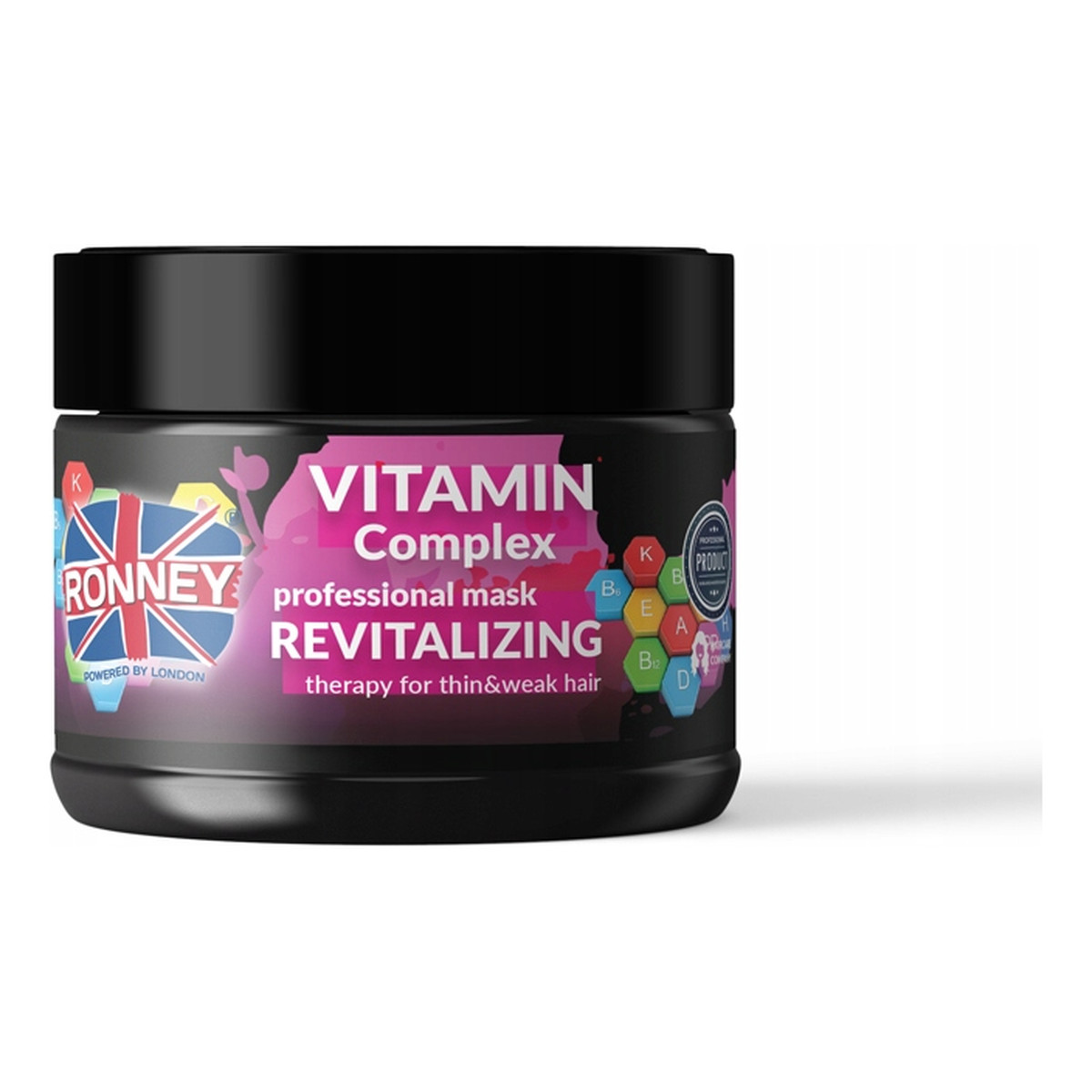 Ronney Vitamin complex professional mask revitalizing rewitalizująca maska do włosów z kompleksem witamin 300ml