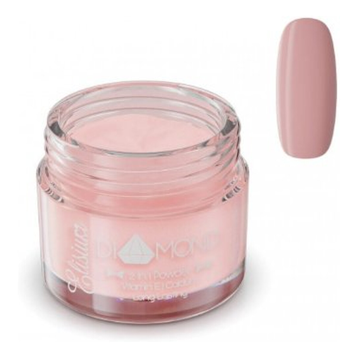 Elisium Diamond 2in1 Proszek do manicure tytanowego 23g