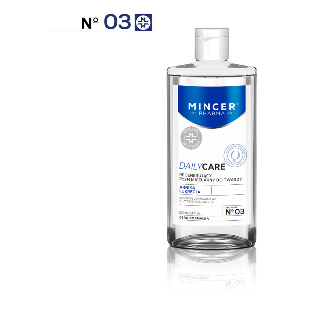 Mincer Pharma Daily Care Regenerujący Płyn Micelarny Do Twarzy No03 250ml