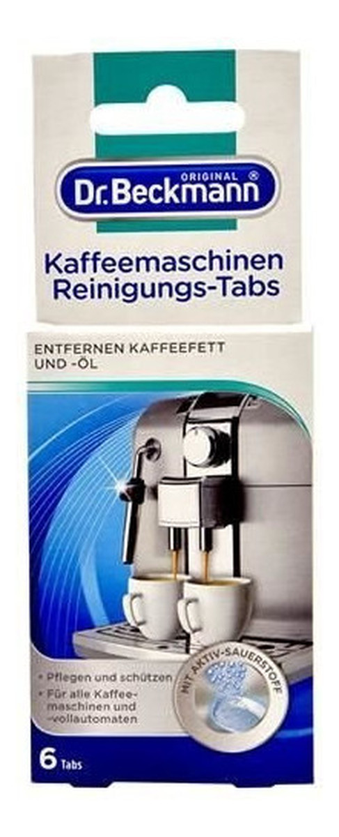 Tabletki do czyszczenia ekspresów do kawy 6 szt