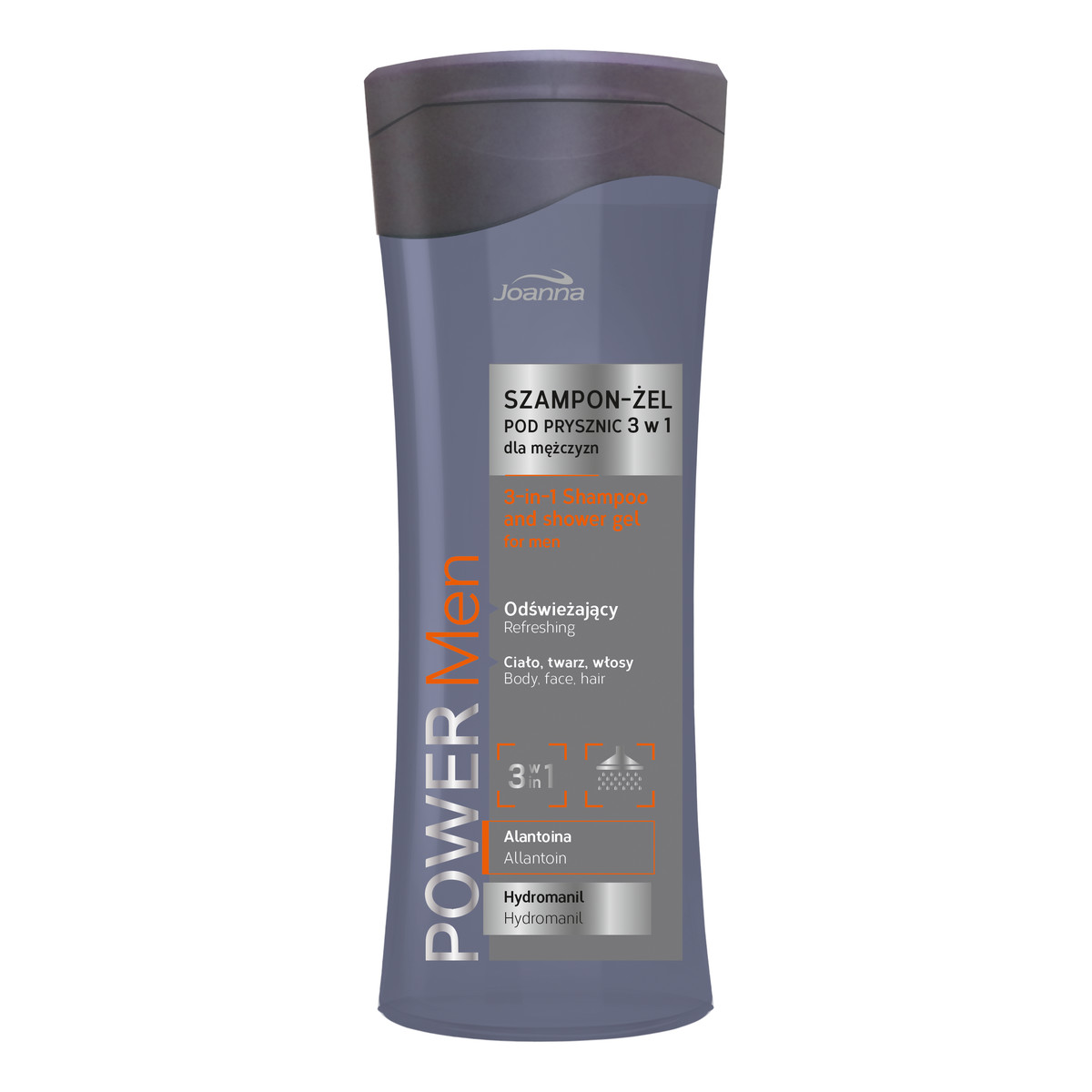 Joanna Power Men Szampon-Żel Pod Prysznic 3w1 100ml