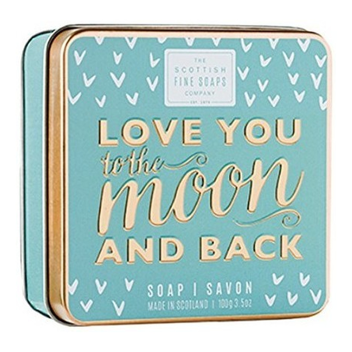 The Scottish Fine Soaps Love You To The Moon And Back Soap In A Tin Mydło w puszce 100g