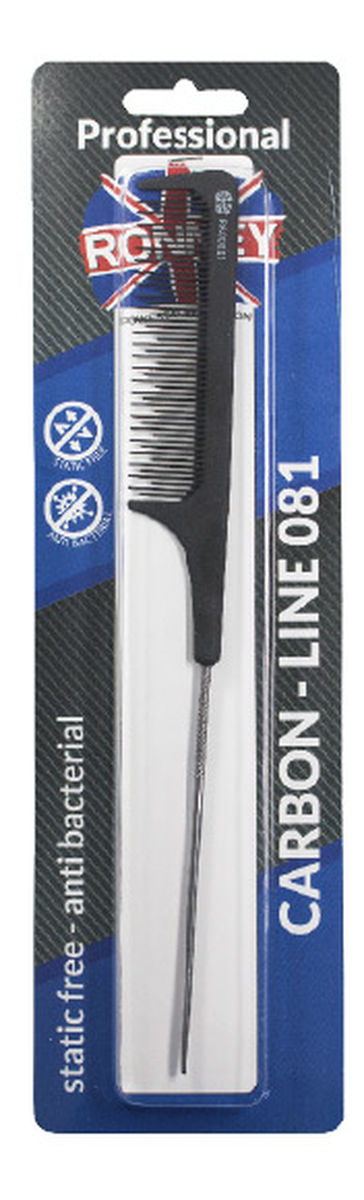 Professional carbon comb line 081 grzebień do włosów