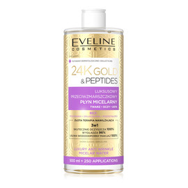 & Peptides Luksusowy Przeciwzmarszczkowy Płyn micelarny 3w1