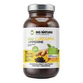 Bio curcuma + piperine suplement diety 90 tabletek