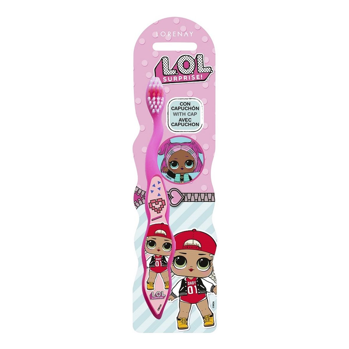 Lorenay Lol surprise! szczoteczka do zębów dla dzieci