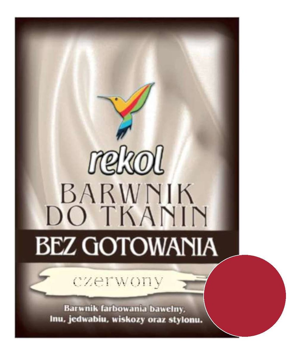 BARWNIK DO TKANIN CZERWONY