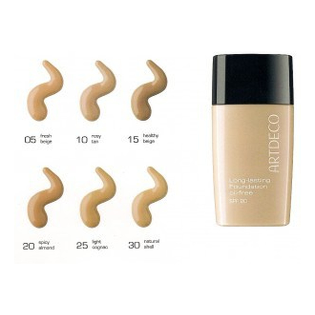 ArtDeco Foundation Oil Free SPF20 Long-lasting Podkład Matujacy 30ml