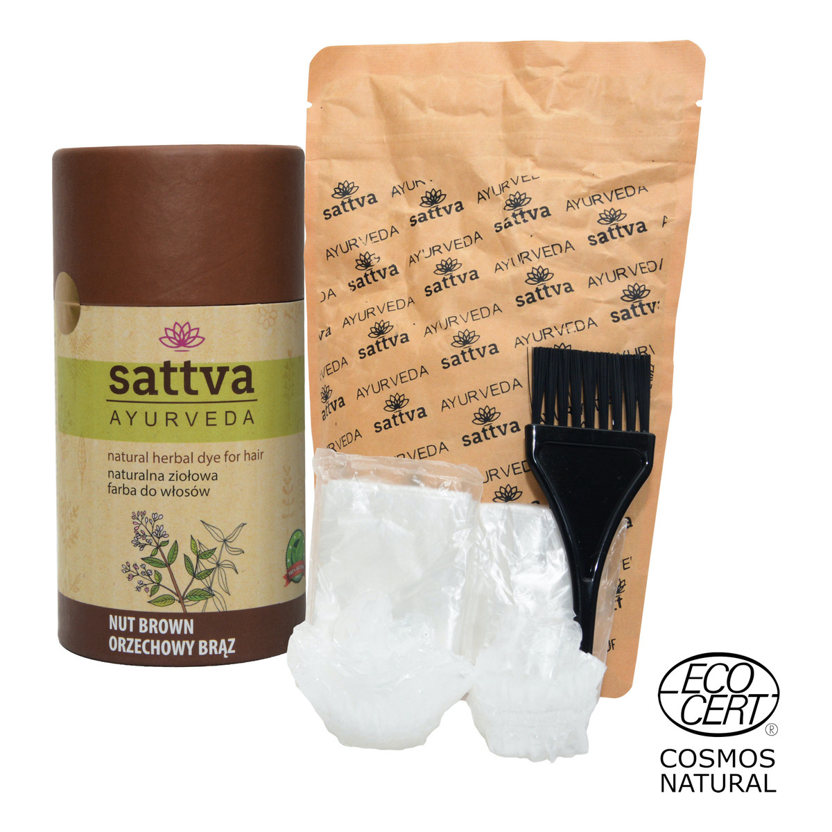 Sattva Naturalna Ziołowa Farba/henna Do Włosów 150g