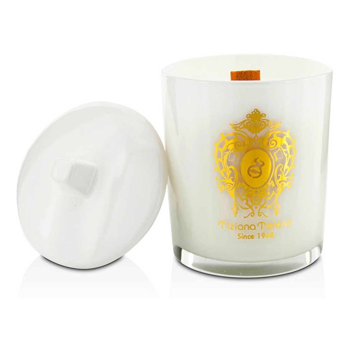 Tiziana Terenzi White Fire White Glass świeczka zapachowa 170g