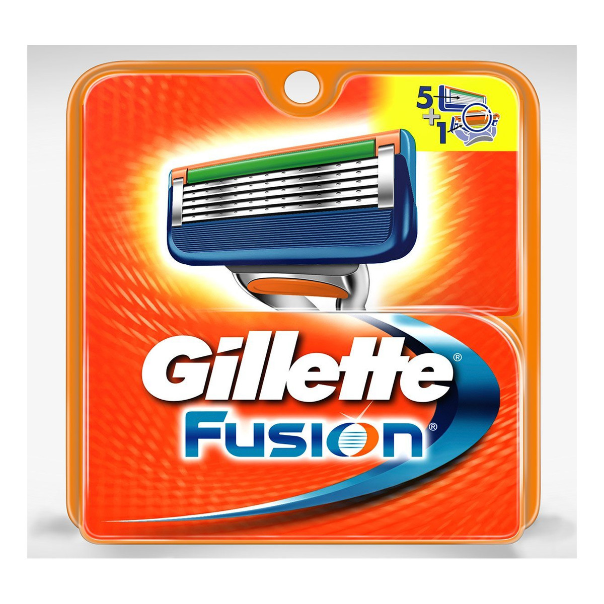 Gillette Fusion wymienne ostrza do maszynki do golenia 5 szt