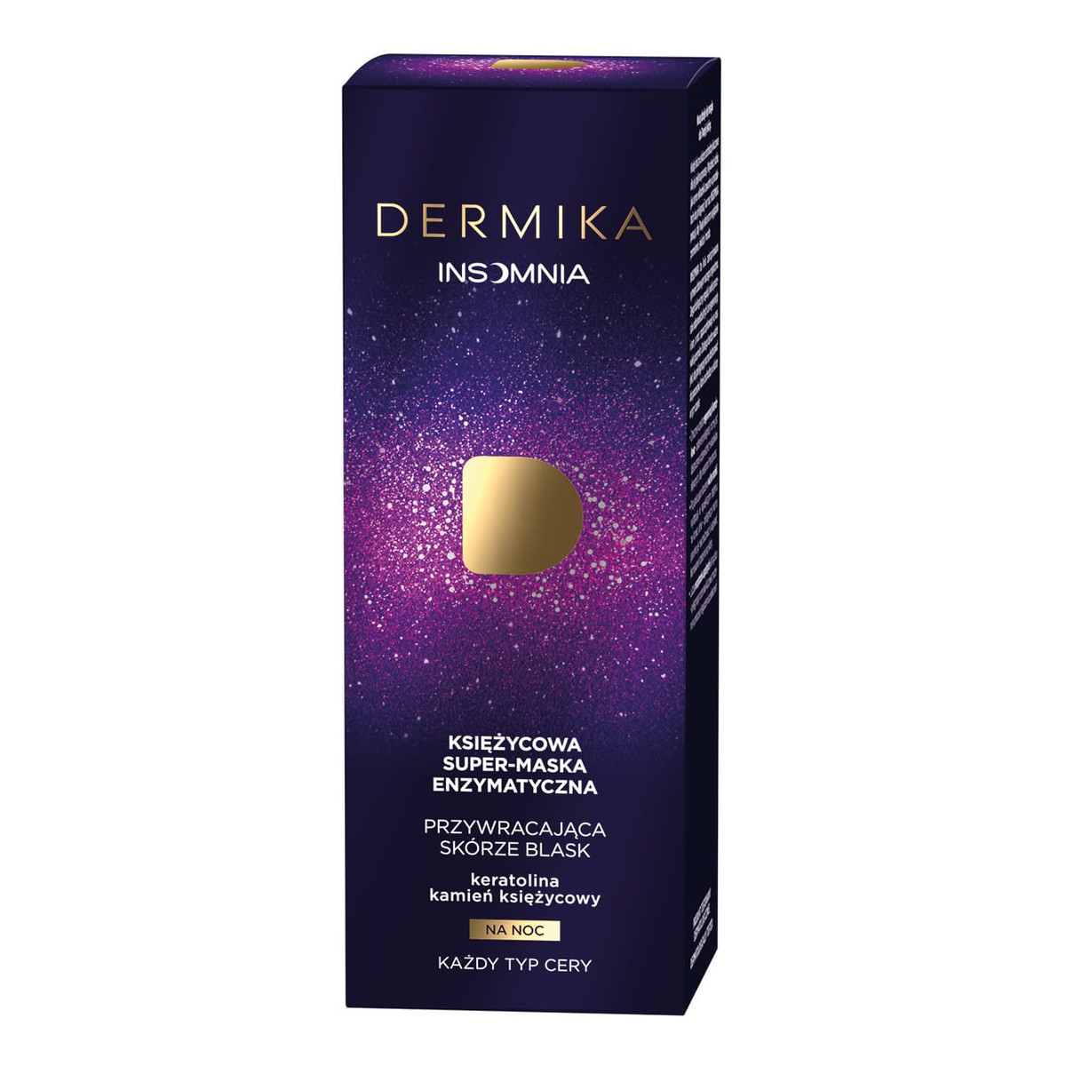 Dermika Insomnia księżycowa super-maska enzymatyczna przywracająca skórze blask na noc 50ml
