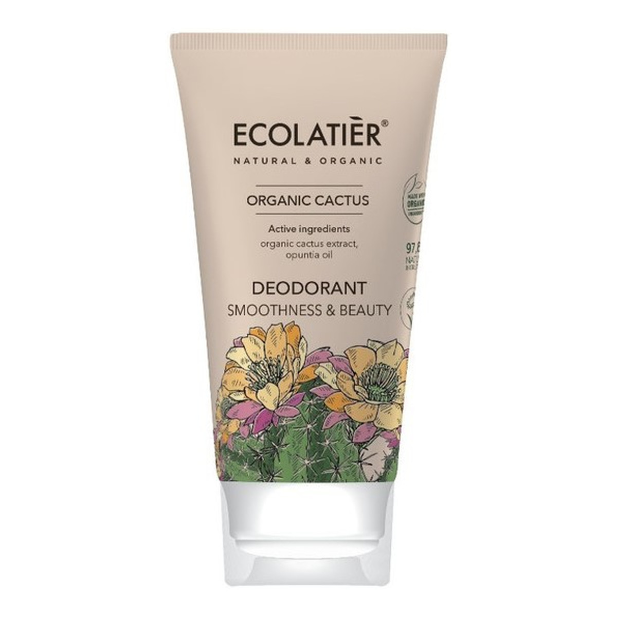 Ecolatier Cactus Dezodorant Piękno i wygładzenie 40ml
