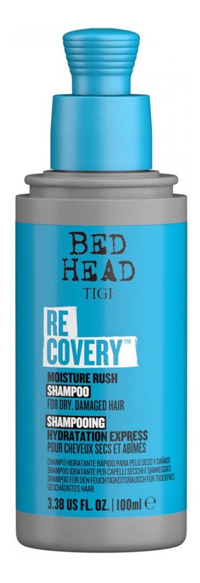 Bed head recovery moisture rush shampoo nawilżający szampon do włosów suchych i zniszczonych
