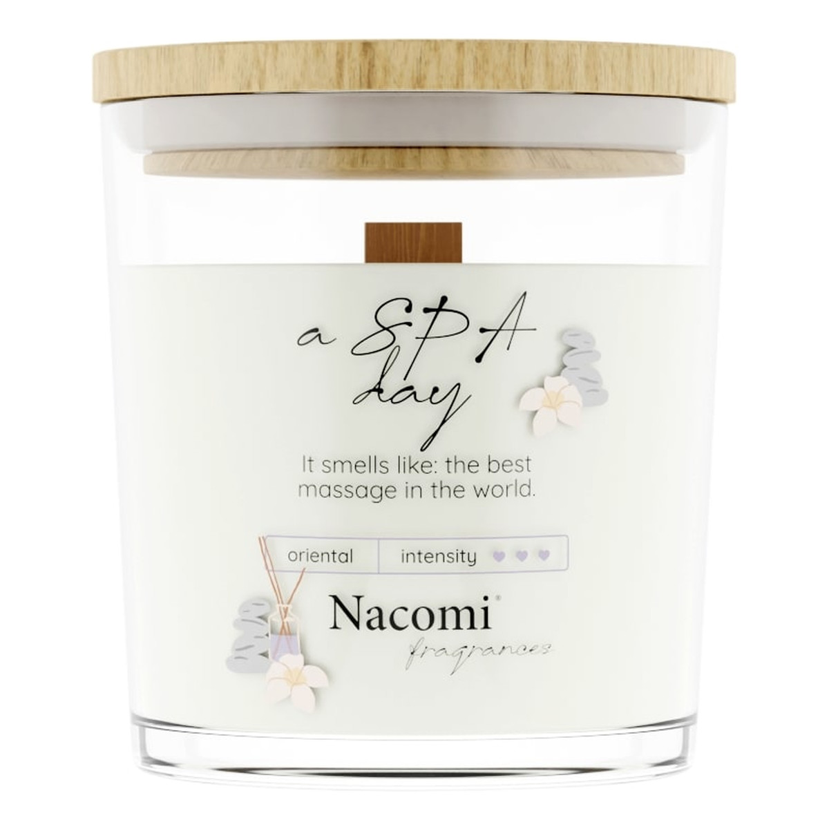 Nacomi Świeca sojowa a spa day 140g