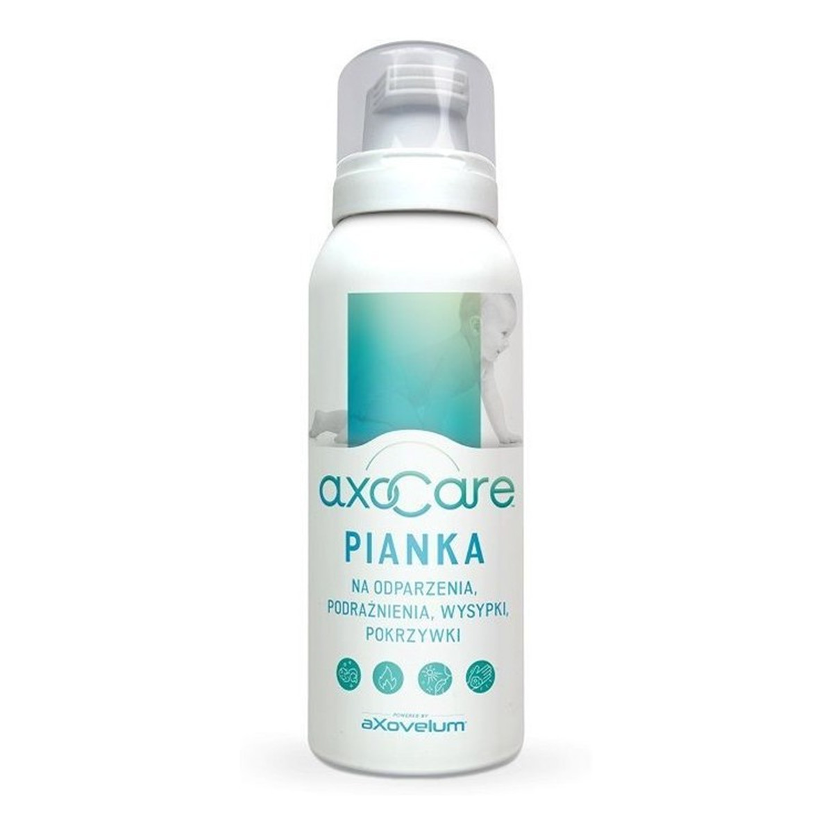 AxoCare Pianka dla dzieci na odparzenia podrażnienia wysypki i pokrzywki 85ml