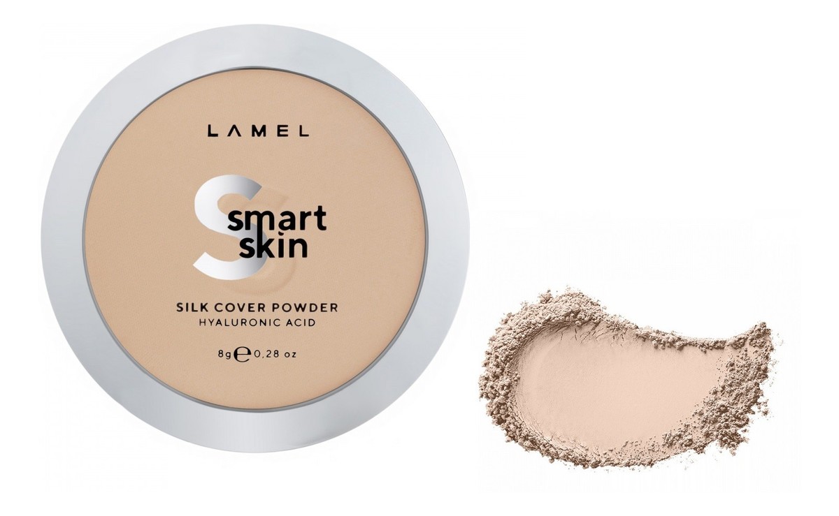 Smart Skin Puder kompaktowy do twarzy Silk Cover