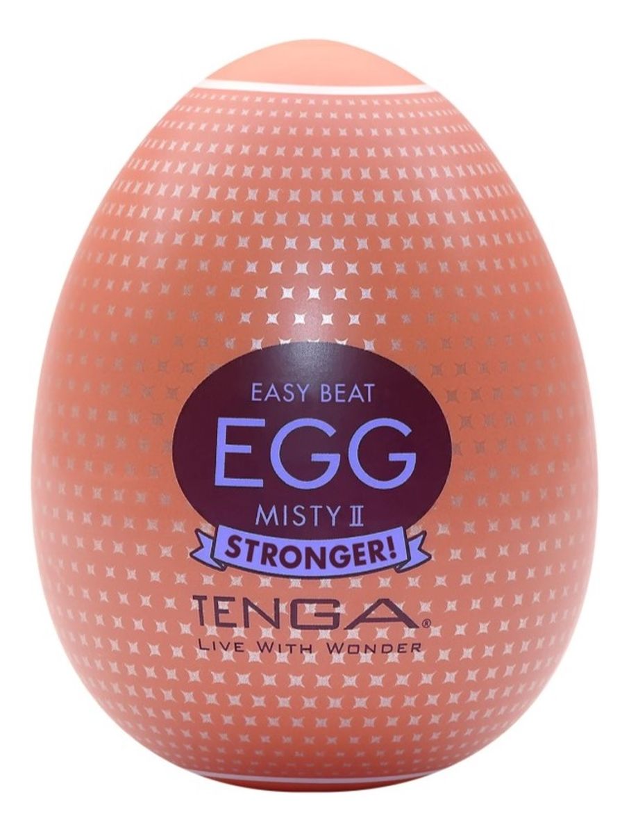 Easy beat egg misty ii stronger jednorazowy masturbator w kształcie jajka