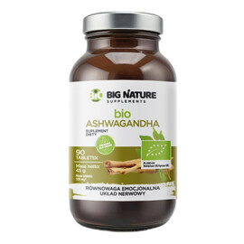Bio ashwagandha suplement diety 90 tabletek