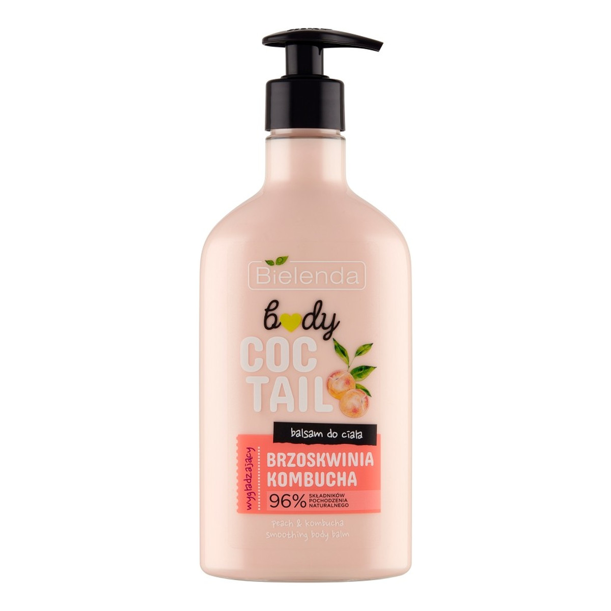 Bielenda Body Coctail Balsam do ciała wygładzający Brzoskwinia & Kombucha 400ml