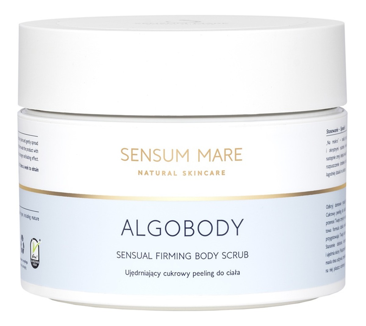 Algobody ujędrniający cukrowy peeling do ciała
