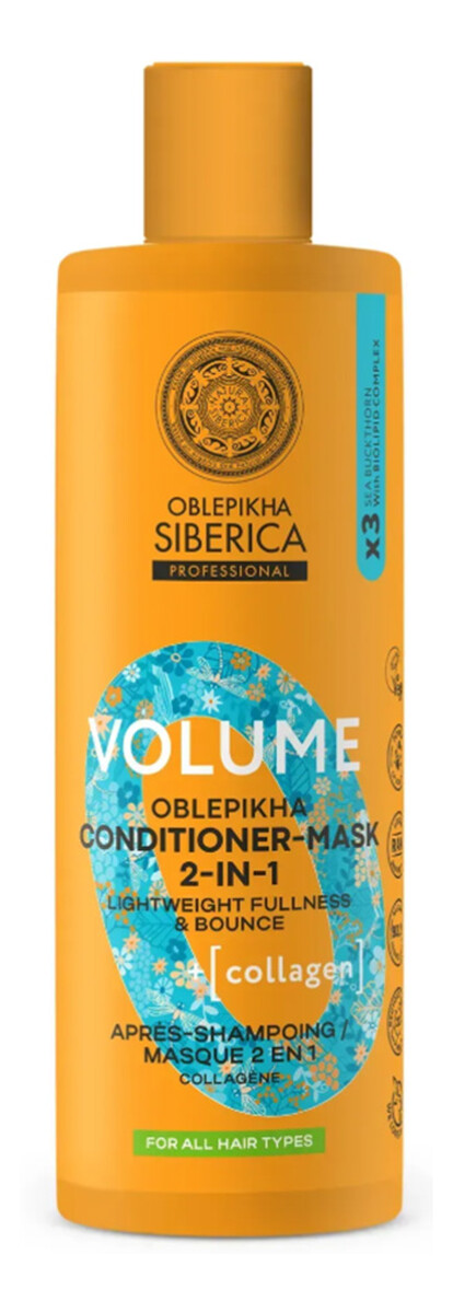 Oblepikha volume odżywka i maska 2w1 do wszystkich rodzajów włosów