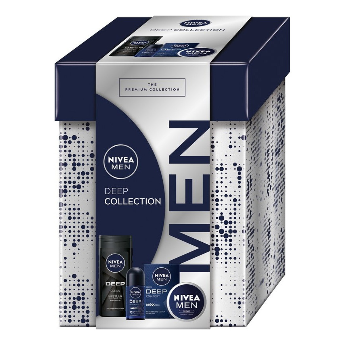 Nivea Men Deep Zestaw pielęgnacyjny do ciała dla mężczyzn 100ml