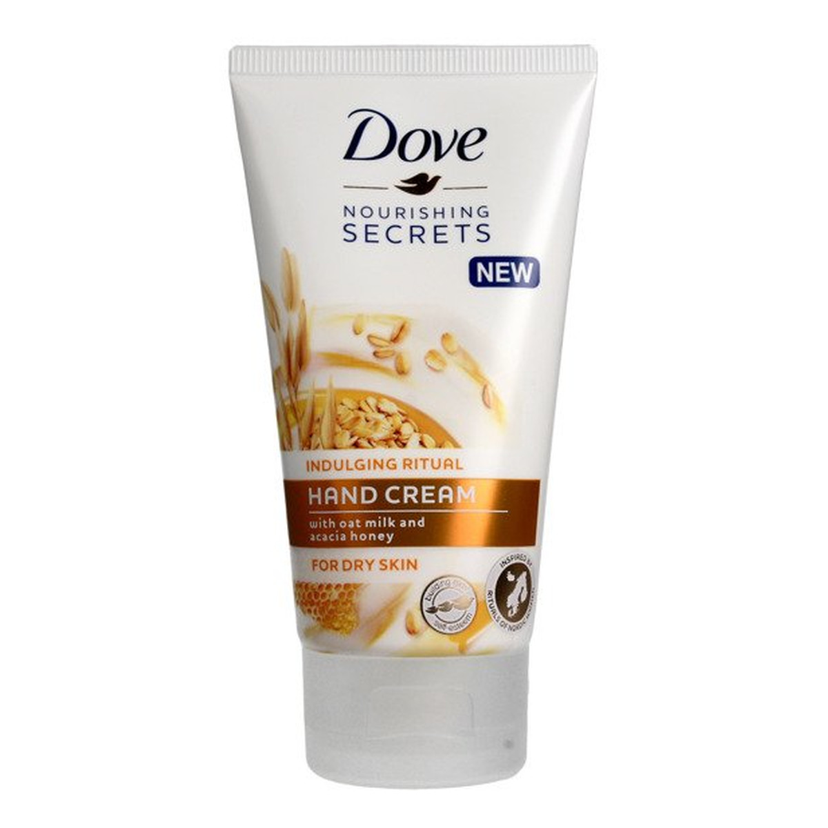 Dove Nourishing Secrets Indulging Ritual odżywiająco-regenerujący krem do rąk Oat Milk & Honey 75ml