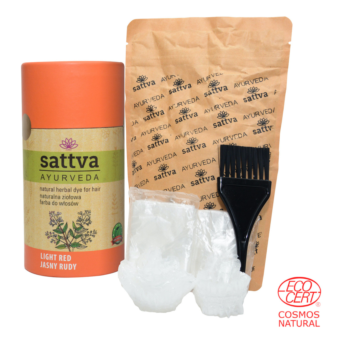 Sattva Naturalna Ziołowa Farba/henna Do Włosów 150g