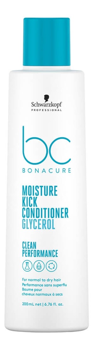 Bc bonacure moisture kick conditioner nawilżająca odżywka do włosów normalnych i suchych
