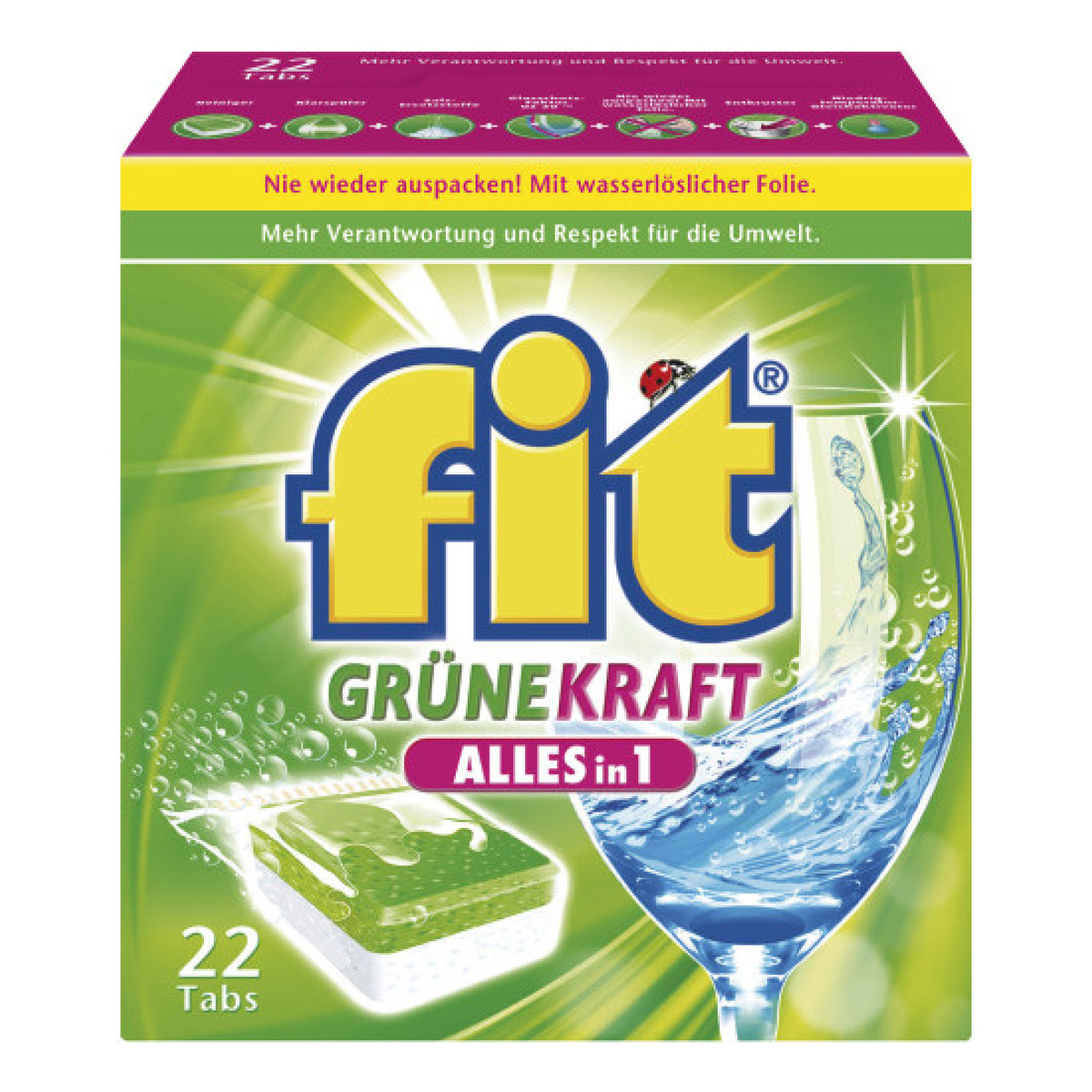 Fit Grune Kraft Alles in 1 tabletki do zmywarki 22szt