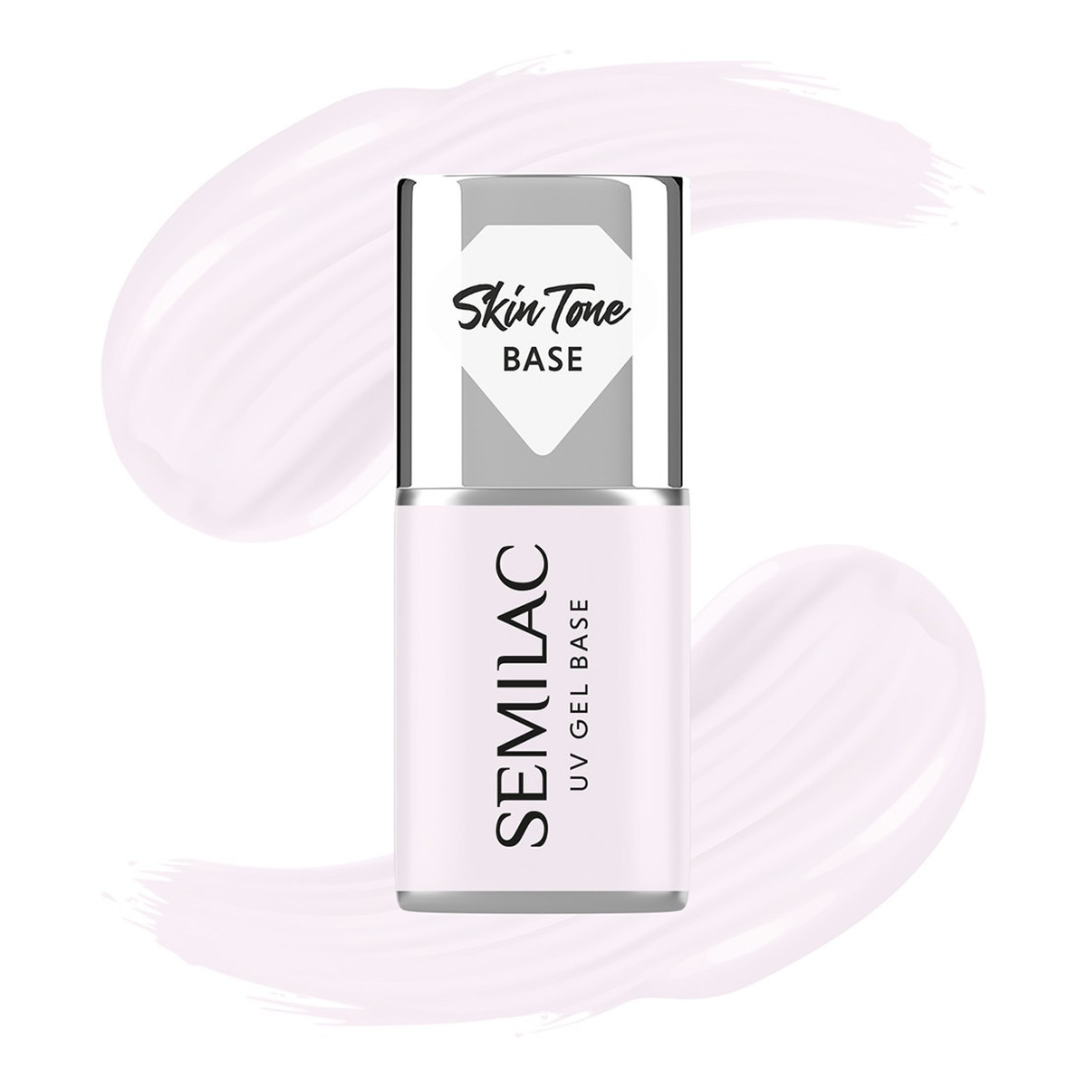 Semilac Skin Tone Baza coverowa do lakierów hybrydowych półtransparentna 7ml