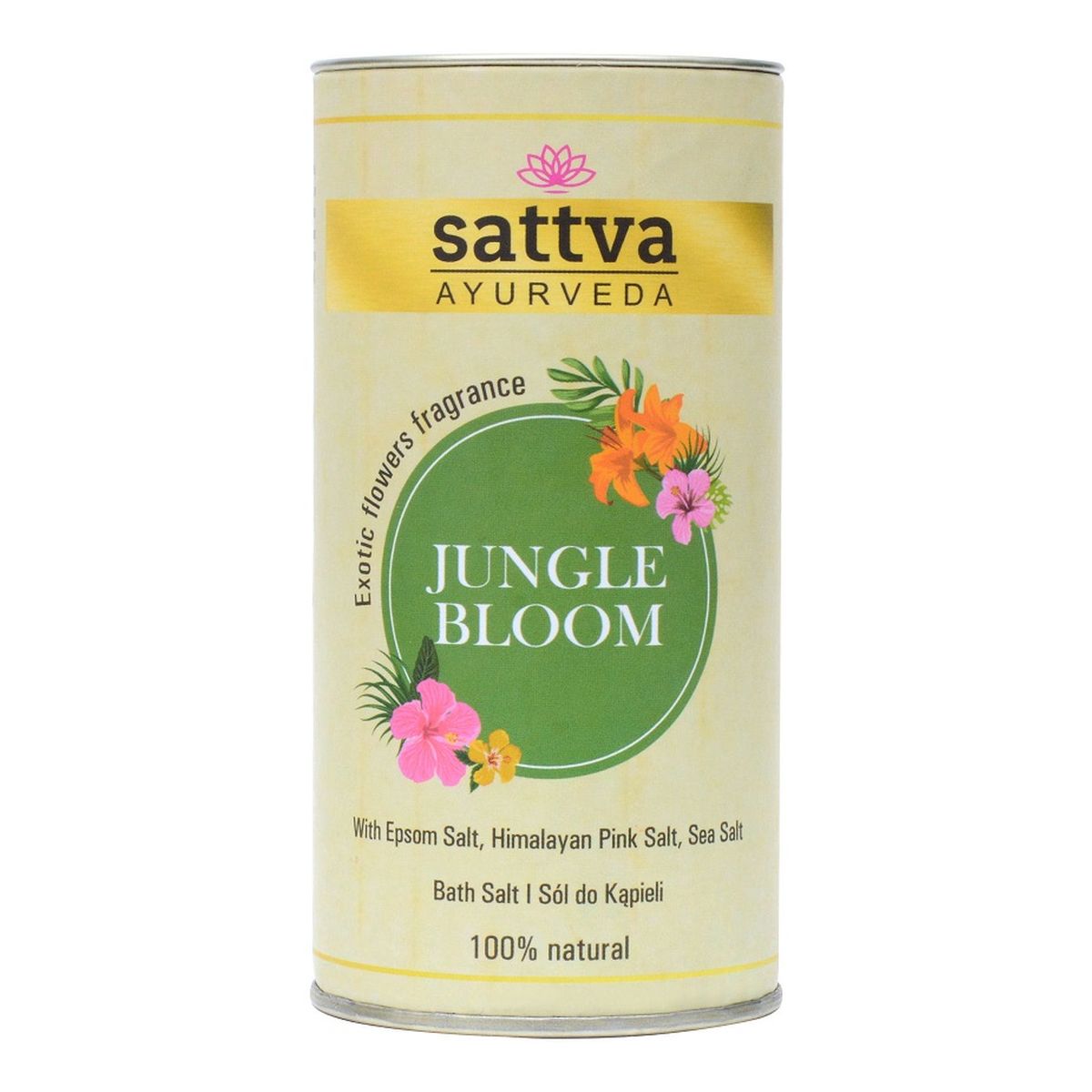 Sattva Bath salt sól do kąpieli jungle bloom 300g 300g