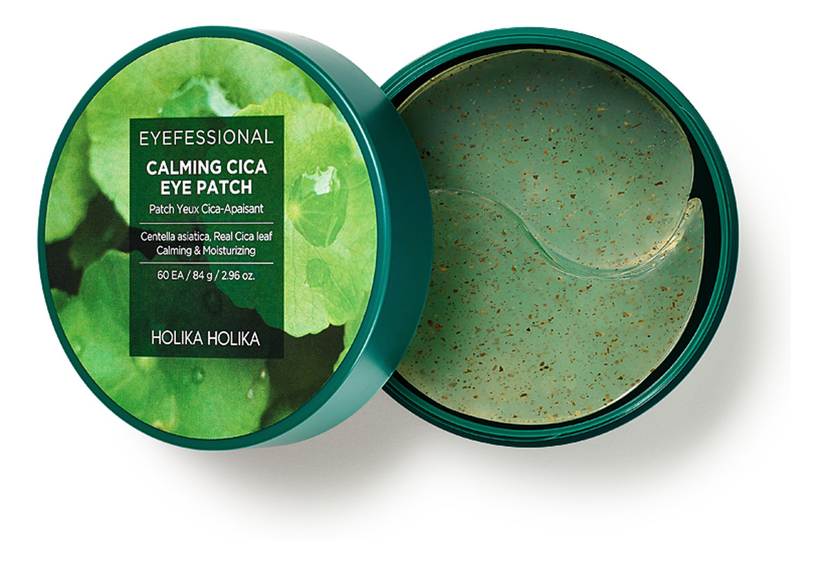 Eyefessional calming cica eye patch hydrożelowe płatki pod oczy z ekstraktem z wąkrotki azjatyckiej 60szt